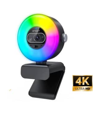 EMEET S600 4K Webcam Light Control 1080P 60fps Autofocus Video Camera