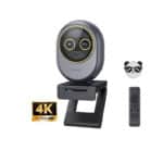 EMEET 4K Webcam Remote Control Telephoto 11X Zoom