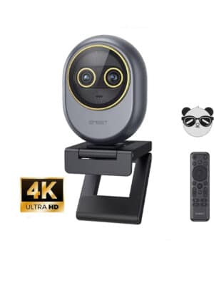 EMEET 4K Webcam Remote Control Telephoto 11X Zoom