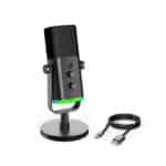 FIFINE Dynamic Microphone with RGB Control