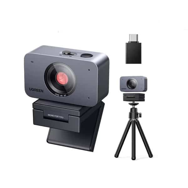 UGREEN 4K 1080P Auto Focus Webcam AI Noise Reduction Mic Face