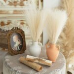 Artificial Pampas Flowers 10pcs Boho Home Decor