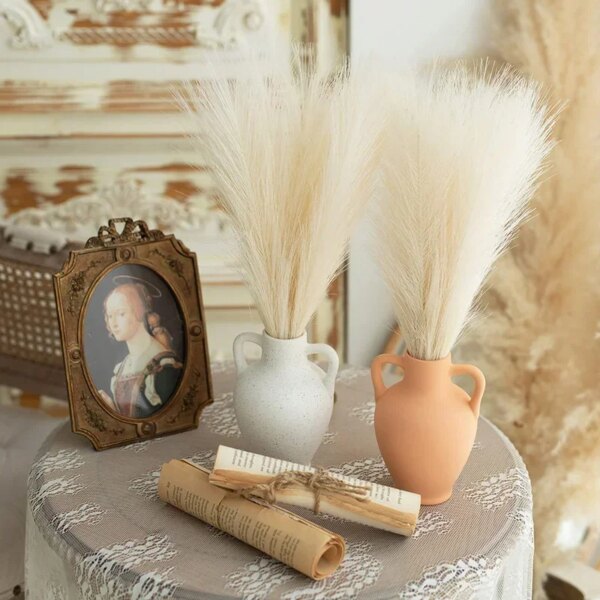 Artificial Pampas Flowers 10pcs Boho Home Decor