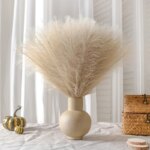 Artificial Pampas Flowers 10pcs Boho Home Decor