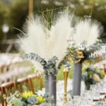 Artificial Pampas Flowers 10pcs Boho Home Decor
