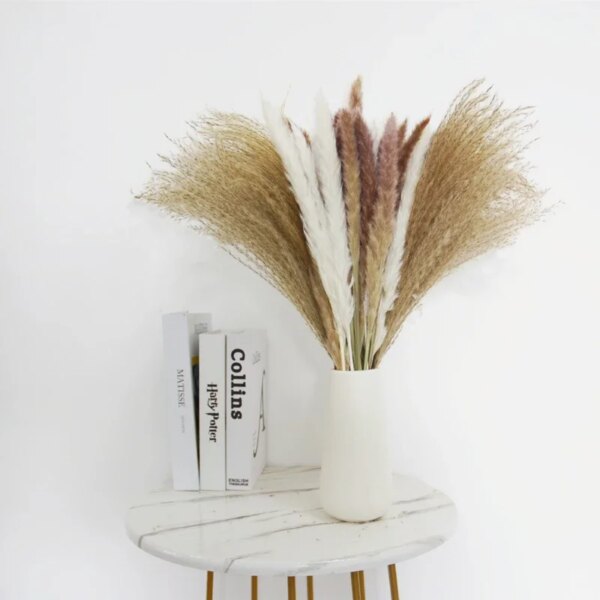 45cm Pampa Grass Bouquet Dried Natural Flowers