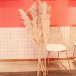 Multicolor Artificial Flowers Pampas Grass