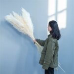 Multicolor Artificial Flowers Pampas Grass