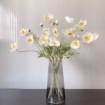 4 blomsterhoder – kunstig bukett til dekorasjon