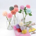 3/5Pcs Hydrangea Artificial Flowers Bouquet