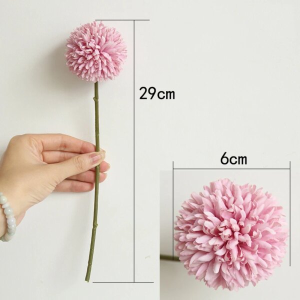 3/5Pcs Hydrangea Artificial Flowers Bouquet