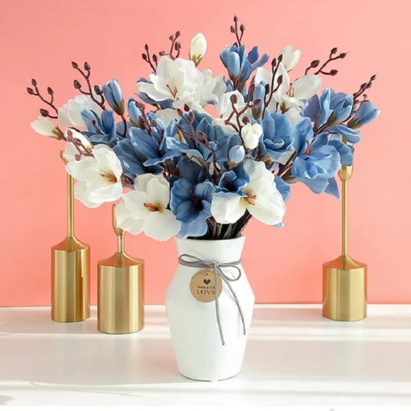 5 Forks 20 Heads High Quality Artificial Flowers