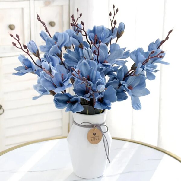 5 Forks 20 Heads High Quality Artificial Flowers