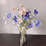 Artificial Flowers Fake Poppy Silk Flowers