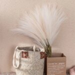 55CM 5PCS Fluffy Pampas Grass Boho Decor