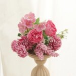 Peony Artificial Flowers High Quality Silk Roses