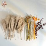 70 Pieces Natural Pampas Decoration Dried Flowers Bouquet