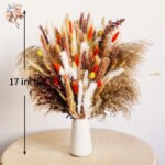 Fluffy Bunny Tails Grass Dried Flowers Pampas Bouquet