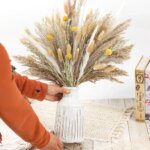 100 Pieces Natural Dried Flowers Rabbit Tail Bouquet