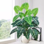 58-108cm Artificial Flowers Calla Lily Horseshoe Leaf