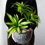 36cm 3 Heads Artificial Palm Tree Plastic Bamboo