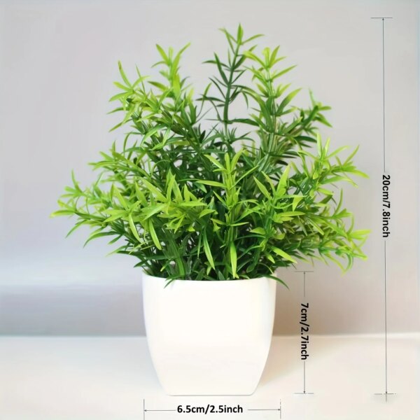 1PCS Artificial Potted Plant Bonsai