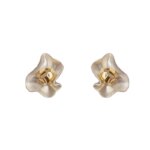 Metallic Flower Fancy Women Earrings