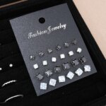 51 Pcs/Set Silver Color Chic Jewelry Set