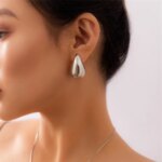 New Gold Color Stainless Steel Necklace