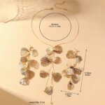 3PC Beautiful and Elegant Ginkgo Leaf Pendant Earrings Necklace Women's Set