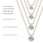 Moissanite Anheng 0.5–5CT – 925 Sølv