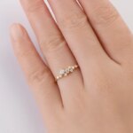 Round Moissanite Rings – 925 Silver, Certified, 2024
