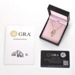 Lnngy Heart Pendant Moissanite Necklace – 6.5mm, 925 Silver