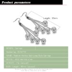 Vintage Elegant Delicate Light Hollow Balls Pendant Earrings For Women Exquisite Dangle Earrings Luxury Casual Party Jewelry