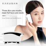 KAKUSAN EMS Gua Sha Ansikts- og Halsløfter med LED og Mikrostrøm