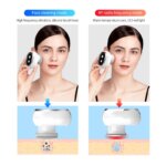 KAKUSAN Beauty Trending RF 1 MHZ Beauty Device Mini Vibration Face Cleaning Brush Multifunctional EMS Face Uplifting Device