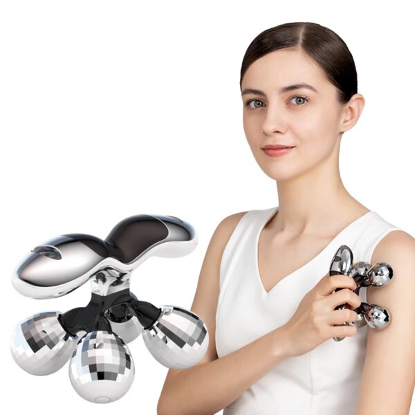 KAKUSAN Platinum Microcurrent Massager Roller – Kropps- og Hudpleieapparat