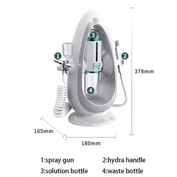 Aqua Peeling Ansiktsrenser – Hydra Dermabrasjon & Oksygen