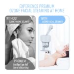Facial Steamer for Face Facial Vaporizer Professional Face Steamer Hot Warm Mist Sprayer Moisturizing Portable Facial Steamer