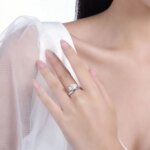Vinregem Pear Cut Real Moissanite Diamond Gems