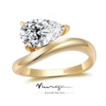 Vinregem Pear Cut Real Moissanite Diamond Gems