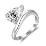 Vinregem Pear Cut Real Moissanite Diamond Gems