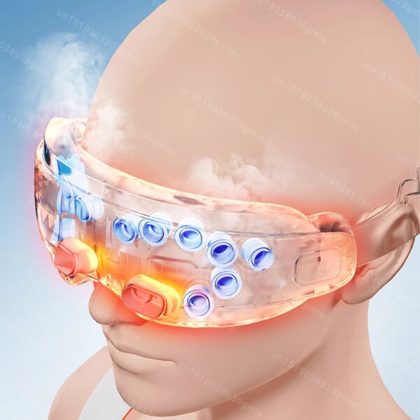 Steam eye massager with warm spa therapy and Bluetooth
