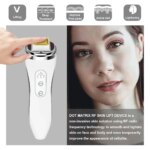 RF face lifting device for skin tightening and wrinkle reduction