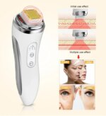 RF face lifting device for skin tightening and wrinkle reduction