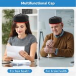 Red light therapy helmet for hair growth and scalp relief