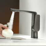 AITANA Luxury Chromium Brass Bathroom Faucet with Simple Design