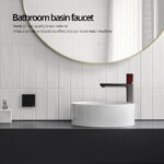Gunmetal servantbatteri med ett handtak