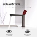 Gunmetal servantbatteri med ett handtak