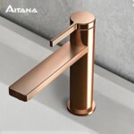 AITANA moderne svart servantbatteri